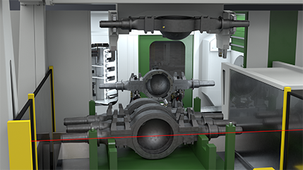 UNIAXLE CNC Machine | Single clamping of rear axles | UNIAXLE CNC Machine | Single clamping of rear axles | Reduction in change overtimes | High output | unisign.com